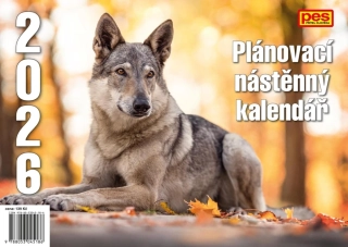 Plánovací nástěnný kalendář 2026